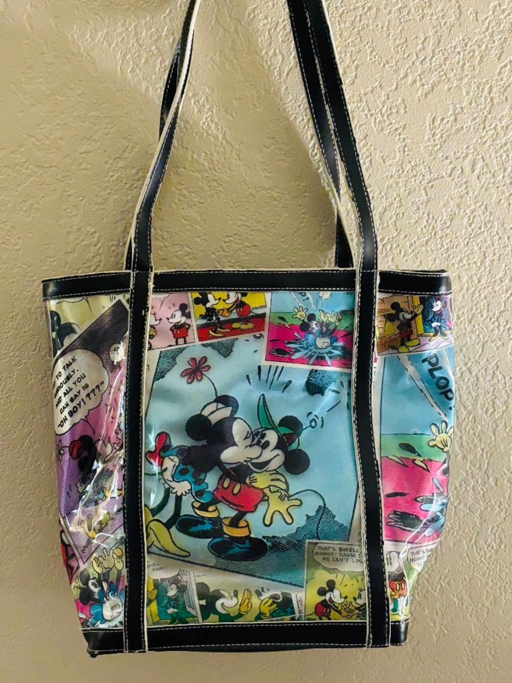 Disney Vintage Mickey and Minnie Comic Purse